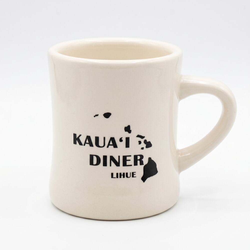 Set of 2 Kauai Diner Lihue Hawaii Heavyweight Mugs - Picture 2 of 5